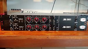 A Designs JM-3001 Mic Preamp / DI / 3-band EQ Ventura Quad Eight 8 channel strip
