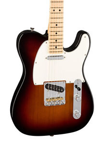 Fender American Pro Telecaster, 3-Colour Sunburst, Maple Fingerboard (NEW)