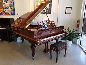 BECHSTEIN SAPELE MAHOGANY GLOSS ANTIQUE