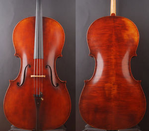 The MOST MATURE Stradivari cello!Orchestra level.WIDE DEEP TONE
