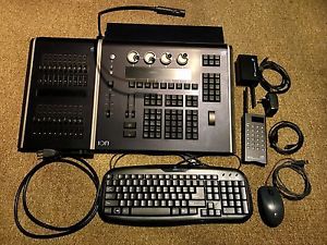 ETC Ion 1000 Light Board DMX  With 20 Fader Wing and Focus Remote