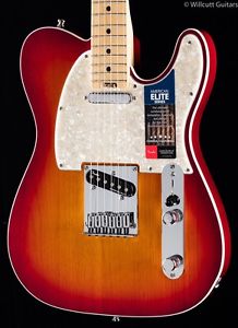 Fender American Elite Telecaster Aged Cherry Burst Maple (147)