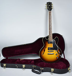2012 Gibson ES-339 Custom Shop Gloss Sunburst Semi Hollow Electric Guitar W/OHSC