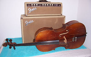 1966 E R Pfretzschner  Mittenwald Germany Cello  Antonius Stradivarius C.
