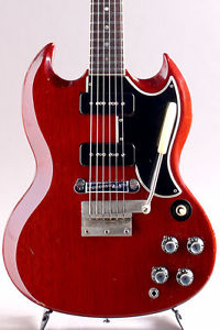 GIBSON SG Special with Maestro Cherry 1966 Used  w/ Hard case