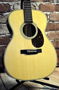New Martin OM-28E Retro Acoustic Electric Guitar Natural Fishman F1 Aura Plus
