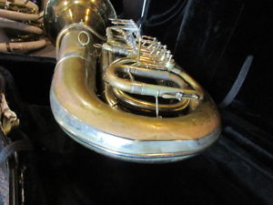 sanders 4 valve rotary tuba #035