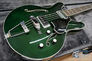 Yamaha SA-70 Semi-Acoustic Bass Green 60s/70s MIJ Made in Japan Gakki Hollow