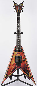 Dean Dimebag Darrell USA Custom Shop Dime Razorback V Explosion electric guitar