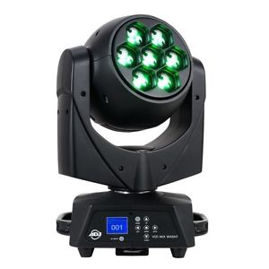 American DJ Vizi Hex Wash7 moving head wash fixture w/variable zoom 5-55 degrees