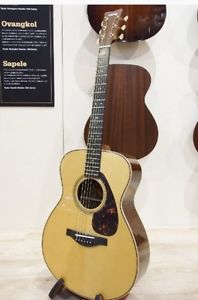 YAMAHA L Series LS26ARE Natural w/hard case F/S Guiter Bass From JAPAN #Q758