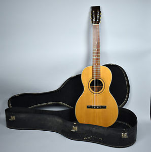 1920s The Cleveland Guitar Parlor Acoustic Guitar C. Bruno Brazilian Rosewood