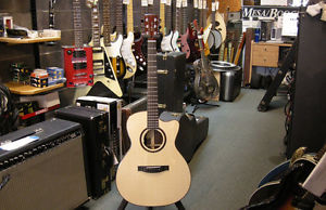 2014 Lakewood M-53 Custom Cocobolo Grand Concert Acoustic-Electric Guitar w/OHSC