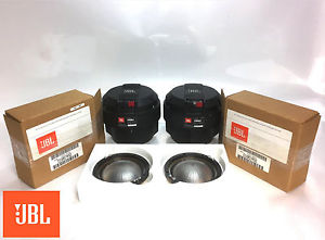 JBL 2450J 16-ohm Neodymium Horn Drivers w/ NOS Genuine JBL Matched Diaphragms