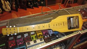 Vintage Circa 1949 National Lap Steel w/ Original Soft Case Plays Sounds Great!