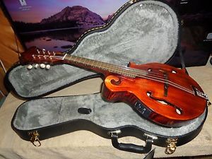 New Greenbrier F-7E F-Style Mandolin -Electric Pickup with Tuner - Made in USA