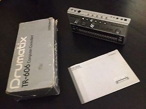 Roland TR-606 Drumatix Analog Drum Machine + Manual & Box + Individual Out Mod