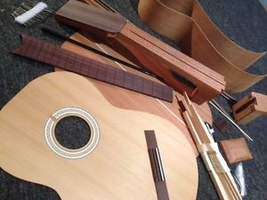 DIY Guitar Kit - Guitar Luthier Kit – Classical Guitar – Mahogany/Cedar