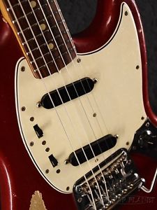 Fender USA Mustang -Red- Used  w/ Gigbag
