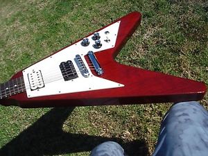 2000 Gibson Flying V Red Wine Seymour Duncan Pickups