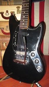 Vintage 1966 Fender Mustang Electric Guitar Plays & Sounds Great w/ Hard Case