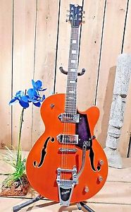Reverend PA-1 Pete Anderson Signature Model Hollow Body! Rock Orange!