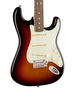 Fender American Pro Stratocaster, 3-colores Sunburst, Palo de rosa Diapasón