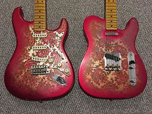 Fender Masterbuilt '68 Paisley Telecaster and Stratocaster Yuriy Shishkov 2015