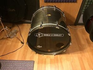Noble&cooley CD Maple 24" Bass Drum Black Wash Stain Lacquer