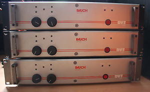 3 x Rauch DVT 50s amplifier