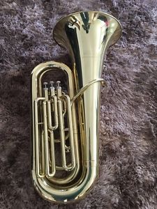 YAMAHA TUBA YBB-105 3/4 SIZE W/CASE JAPAN MADE