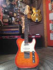 Partscaster Nashville T-Style Guitar w/ Fender Noiseless Telecaster Pickups & mo