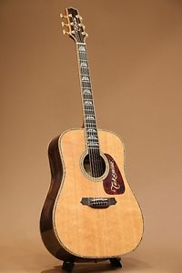TAKAMINE SAD-90 Jacaranda 2006 NAT w/hard case F/S Guitar Bass from Japan #R1582