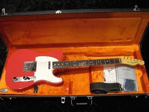 Fender C / S TBC 1962 Telecaster NOS Fiesta Red Used w / Hard case