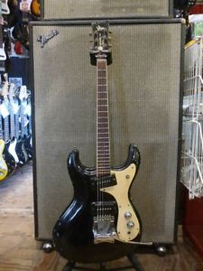 Mosrite 76～78'VENTURES MODEL Black Electric Guitar Free Shipping from JAPAN