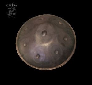 Handpan By OHM Bm / F# Akebono (F#) B C# D E F# G B C# - Handmade In The USA