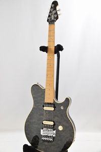 MUSIC MAN AXIS EX Translucent Black Soft Case Electric Guitar Free Shipping