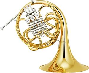 New YAMAHA YHR-314II French Horn with Hard Case and mouthpiece From Japan