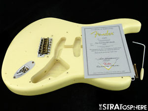 Fender Custom Shop Postmodern Relic Stratocaster BODY+ HARDWARE  Strat Vin White