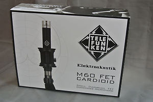 Telefunken M60 small capsule fet condenser microphone | cardioid | single kit