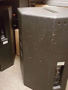 used 1 pair EAW JFX590 loud speaker working good - local pick up only-no ship