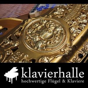 Restaurierter Blüthner Flügel, Mod.6, 190cm, mit prachtvoller Jubiläumsplatte