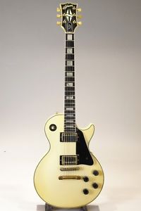 GIBSON 1983 Les Paul Custom /Pearl White w/hard case F/S Guitar Bass #R1563