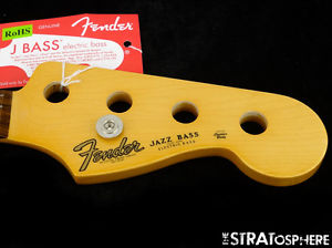 2016 USA Fender Jaco Pastorius Fretless Jazz BASS NECK American Pau Ferro