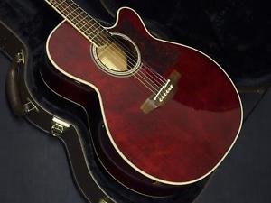 Takamine DMP551C WR electric acoustic guitar with Hard Case