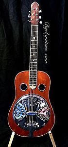 Byrl Resonater Guitar Dobro Custom Hand Made In The Usa