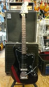 Fender Mexico Special Edition BLACK TOP Jazz Master Stripe Black F/S #T750