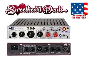 NEW Summit Audio 2BA-221 Tube Mic Line Preamp Instrument Preamplifier Module USA