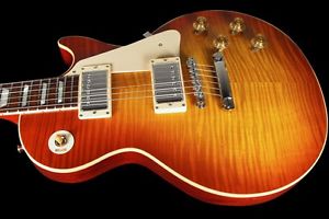 2016 GIBSON LES PAUL 1959 CUSTOM SHOP 59 GLOSS CR9 CHAMBERED ~ BELIEVER BURST