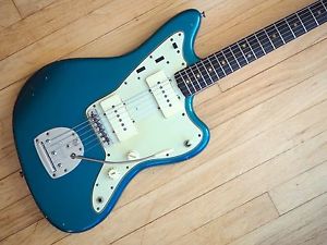 1964 Fender Jazzmaster Vintage Pre-CBS Electric Guitar Lake Placid Blue w/ohsc